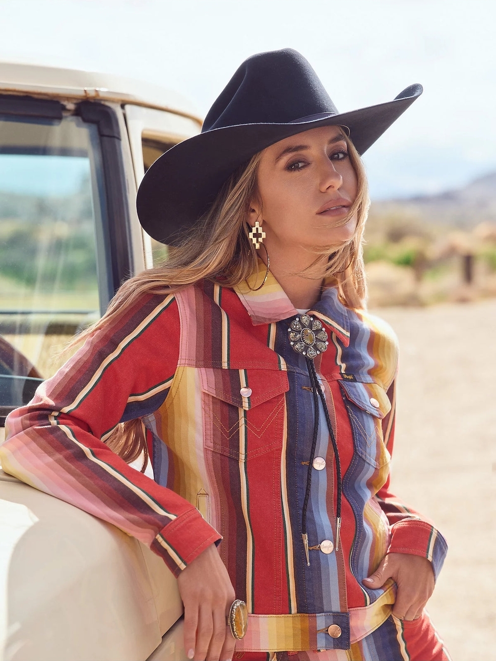 Wrangler X Lainey Wilson Rodeo Trucker Jacket
